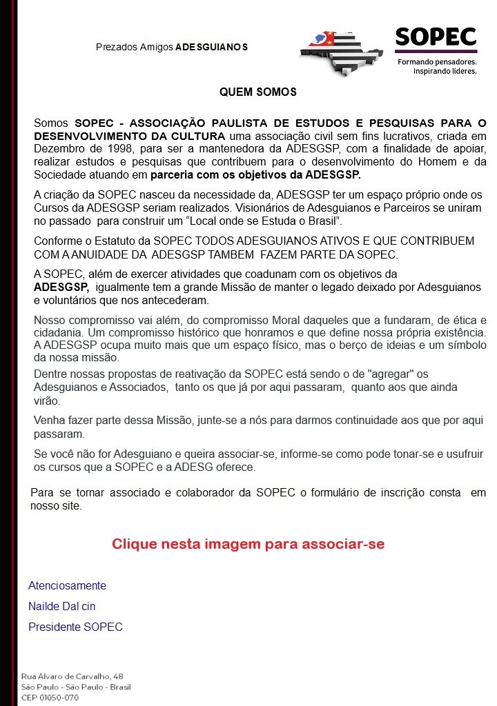 Comunicado 21 outubro 2025